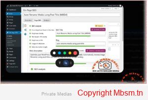 Auto Rename Media using Post Title mbsmpro