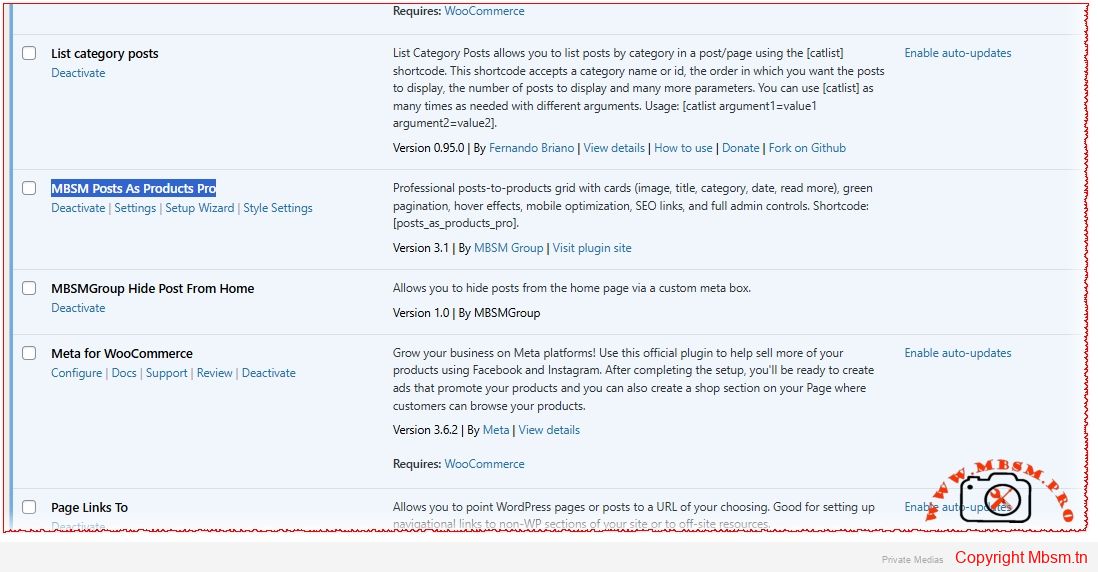 MBSM Posts As Products Pro mbsmpro