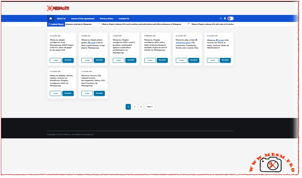 Mbsm.tn, plugin wordpress, from Mbsmgroup, Glass For Files Zip In All Article with keyboard search mbsmpro